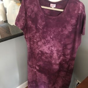 Lularoe tie-dyed Maria Dress